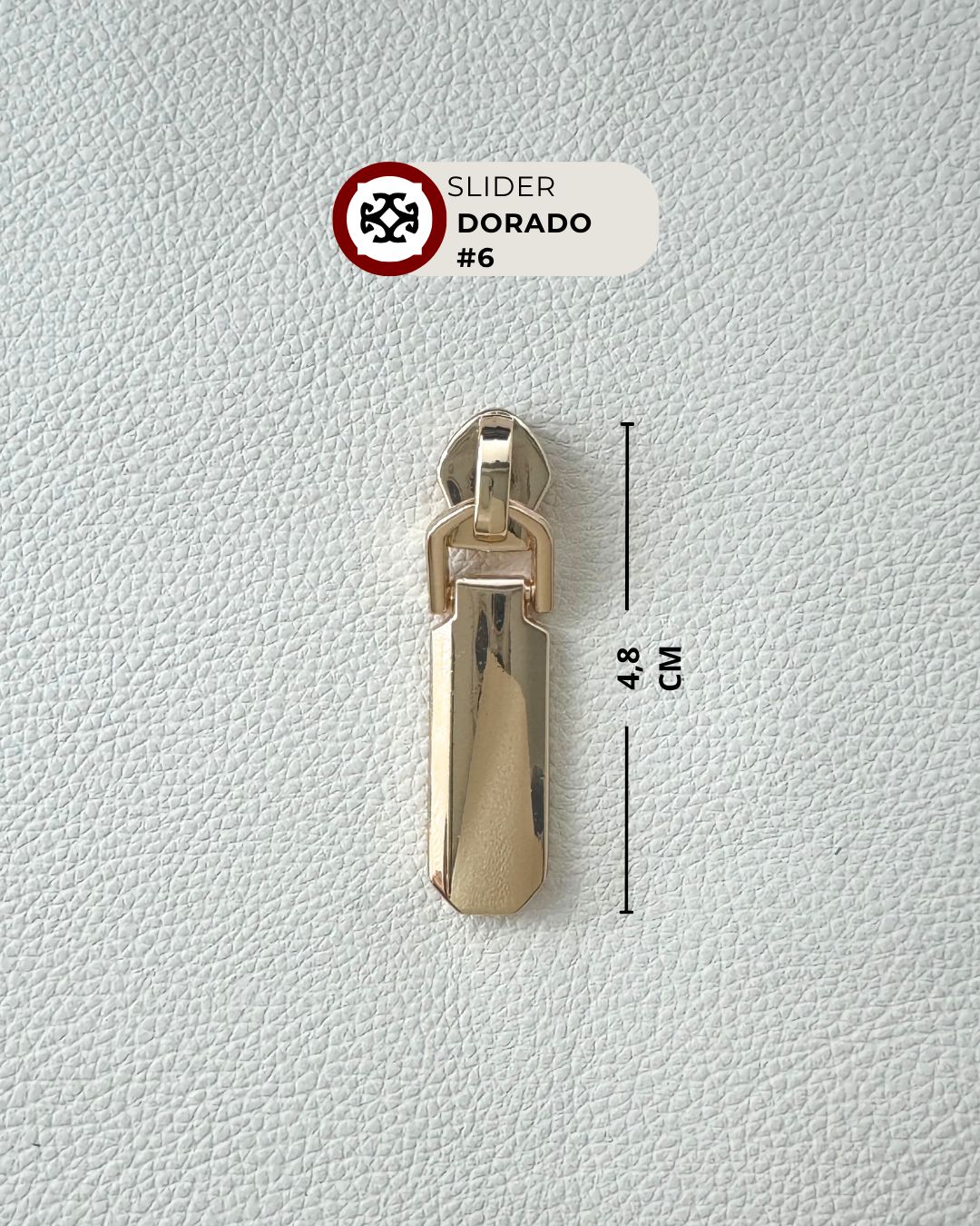 Slider #6 nylon - dorado