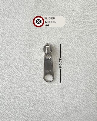 Slider #6 nylon-niquel
