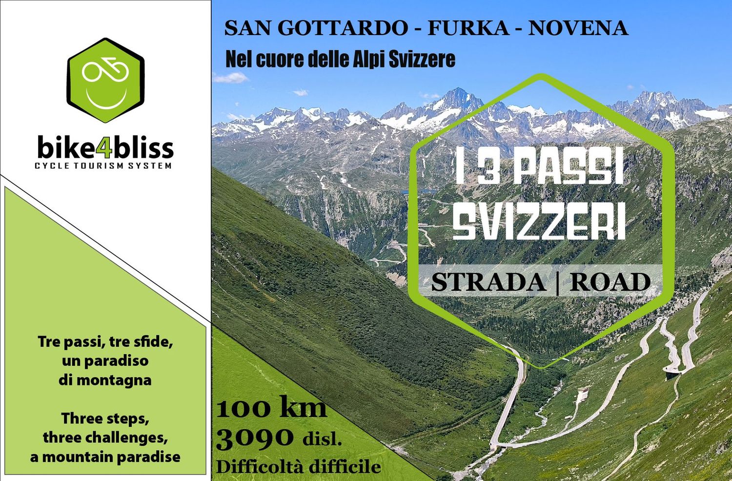 I 3 PASSI SVIZZERI: S.GOTTARDO - FURKA - NOVENA
