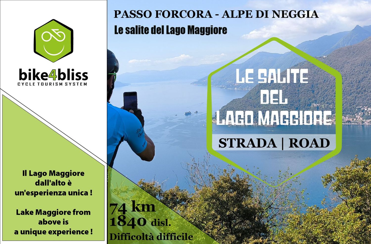 Le salite del Lago Maggiore tra Italia e Svizzera