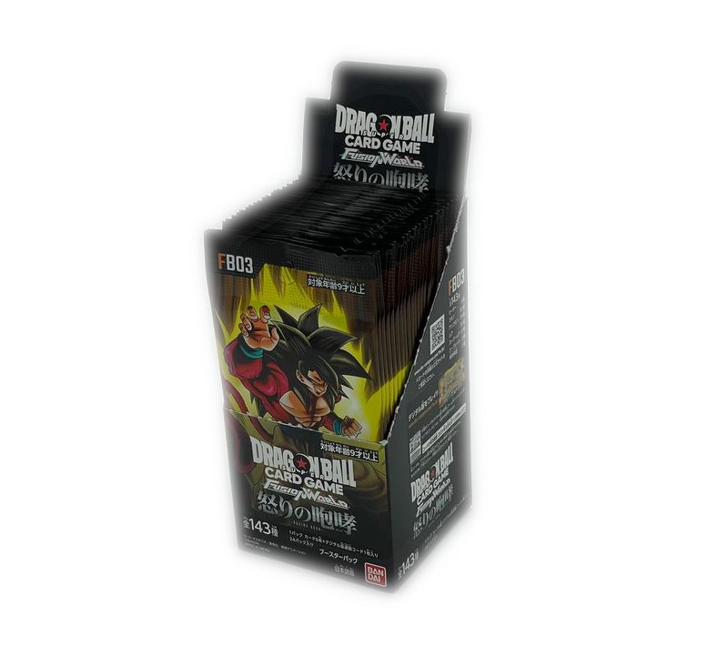 Dragon Ball Super Card Game - Fusion World Raging Roar FB03 - [JP] - Booster Display
