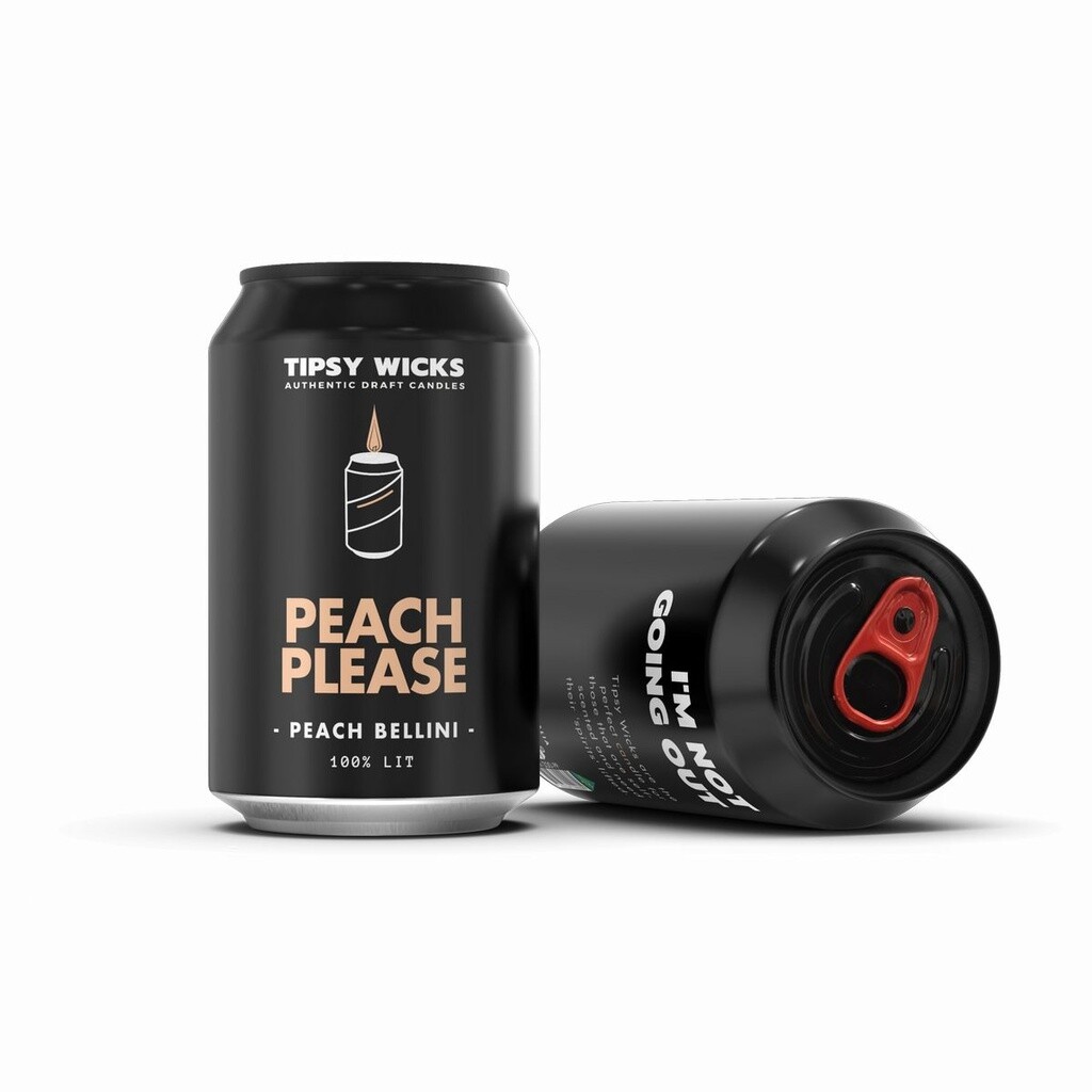 TIPSY WICKS - PEACH PLEASE