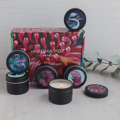 Australian Artist Mini Soy Candles Sample Pack