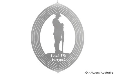 ANZAC - Stainless Steel Spinner