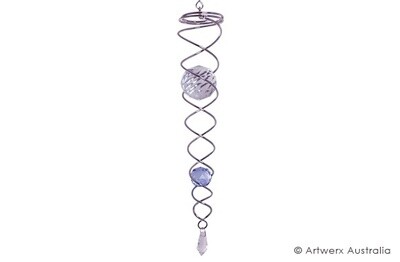 Double Crystal Spirals