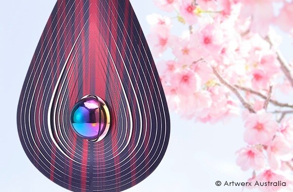 Gazing Tear Drop Spinner