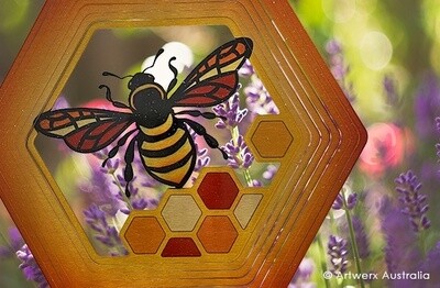 Honey Bee Coloured Spinner