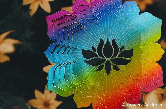 Lotus Coloured Spinner