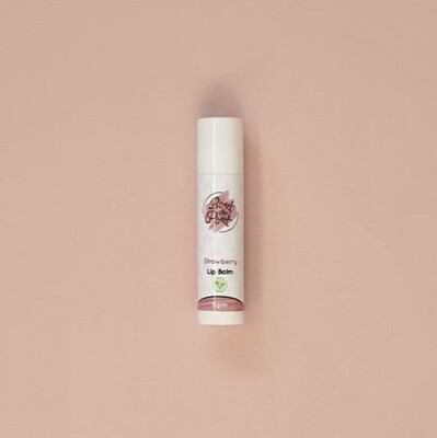 Strawberry lip balm