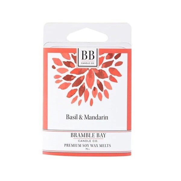 Basil &amp; Mandarin 75g Wax Melt