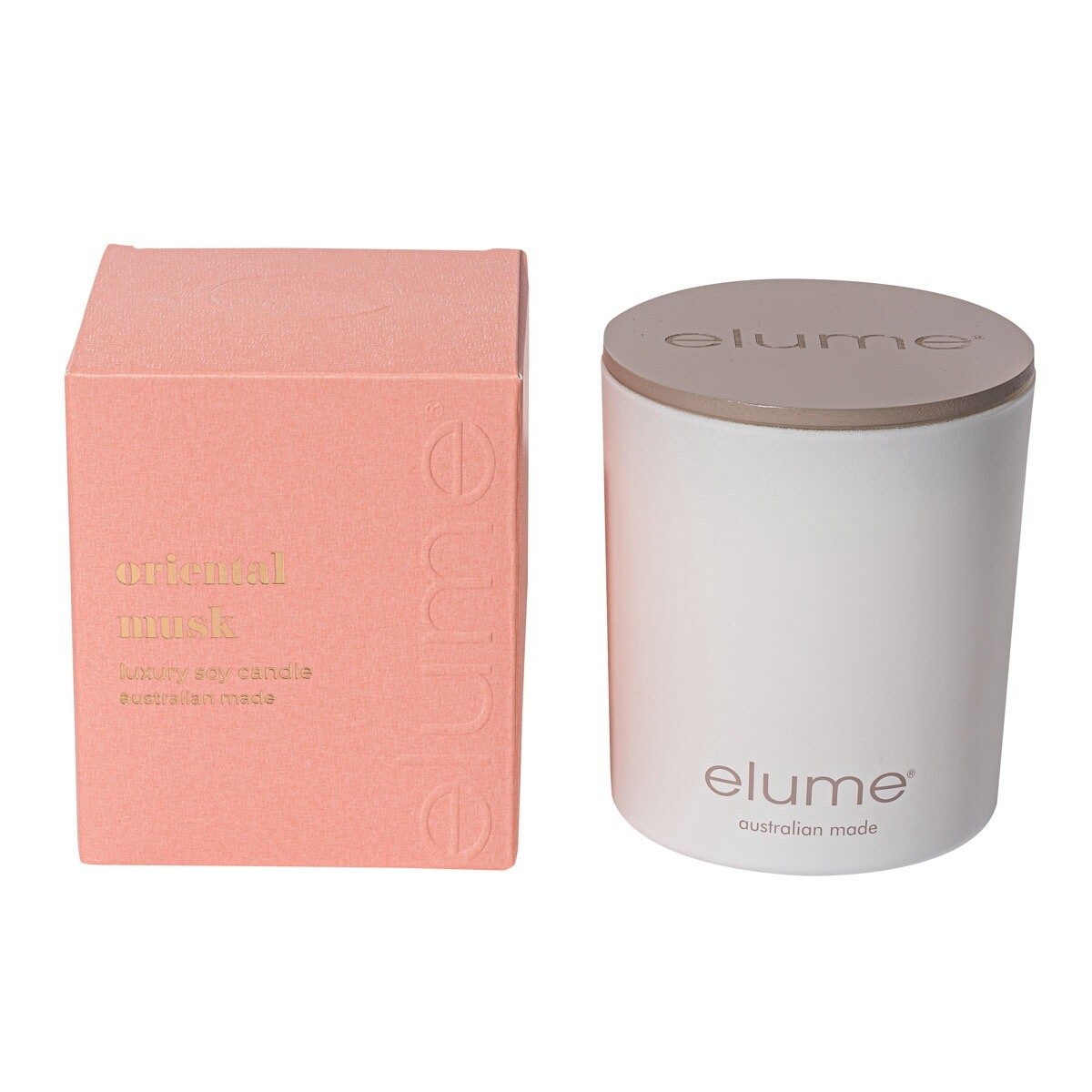 ORIENTAL MUSK LUX SOY CANDLE 400g - (Discontinued)