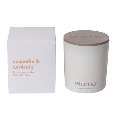MAGNOLIA GARDENIA LUX SOY CANDLE 400g - (Discontinued)