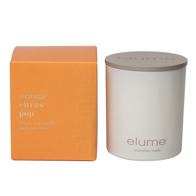 ORANGE CITRUS POP LUX SOY CANDLE 400g - (Discontinued)