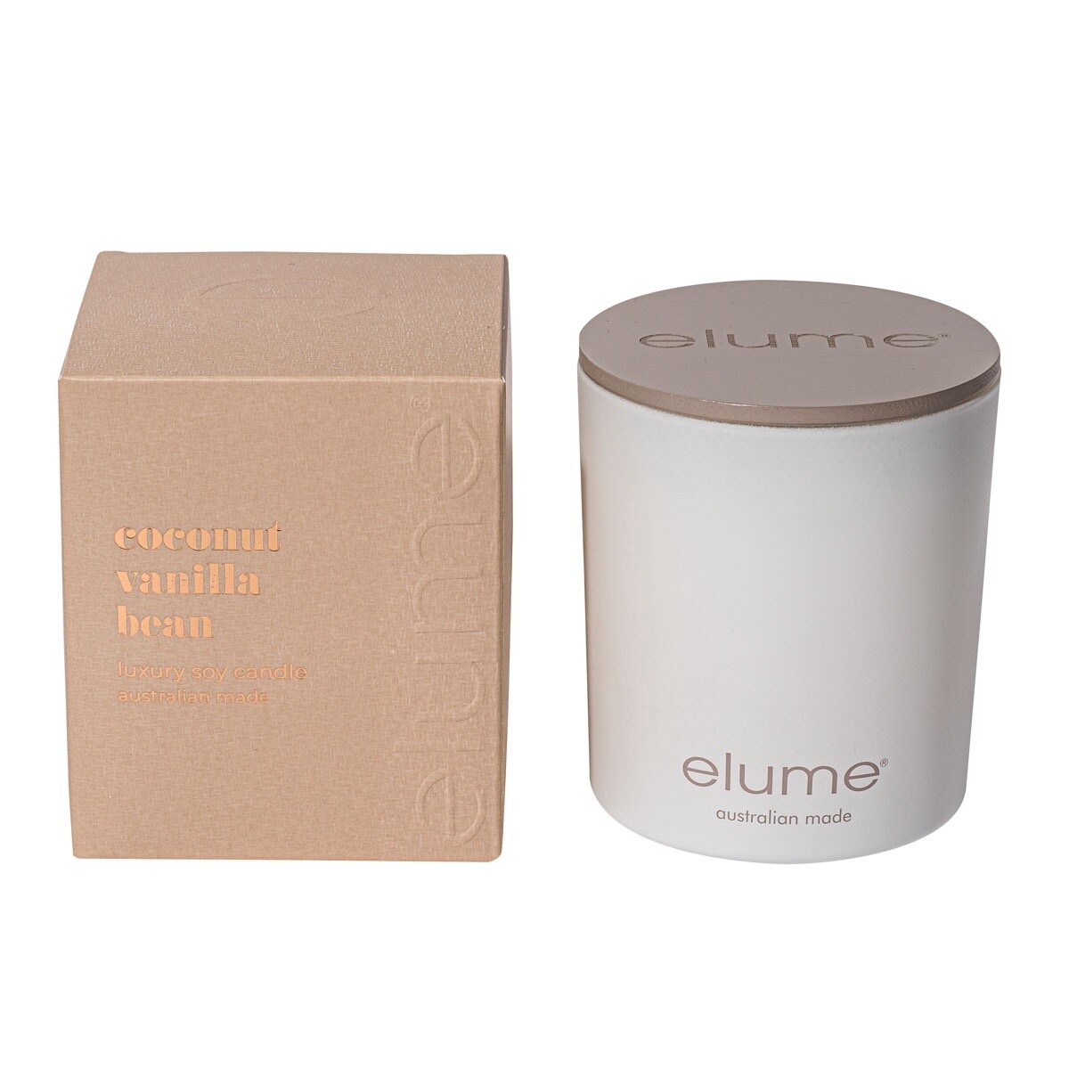 COCONUT VANILLA LUX SOY CANDLE 400g - (Discontinued)
