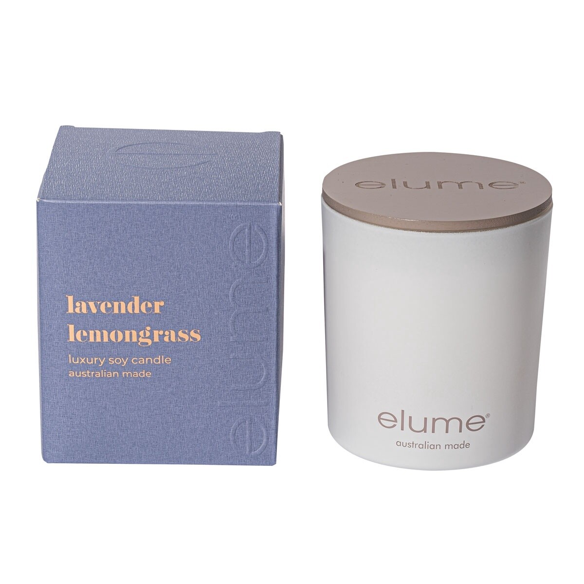 LAVENDER LEMONGRASS LUX SOY CANDLE 400g - (Discontinued)