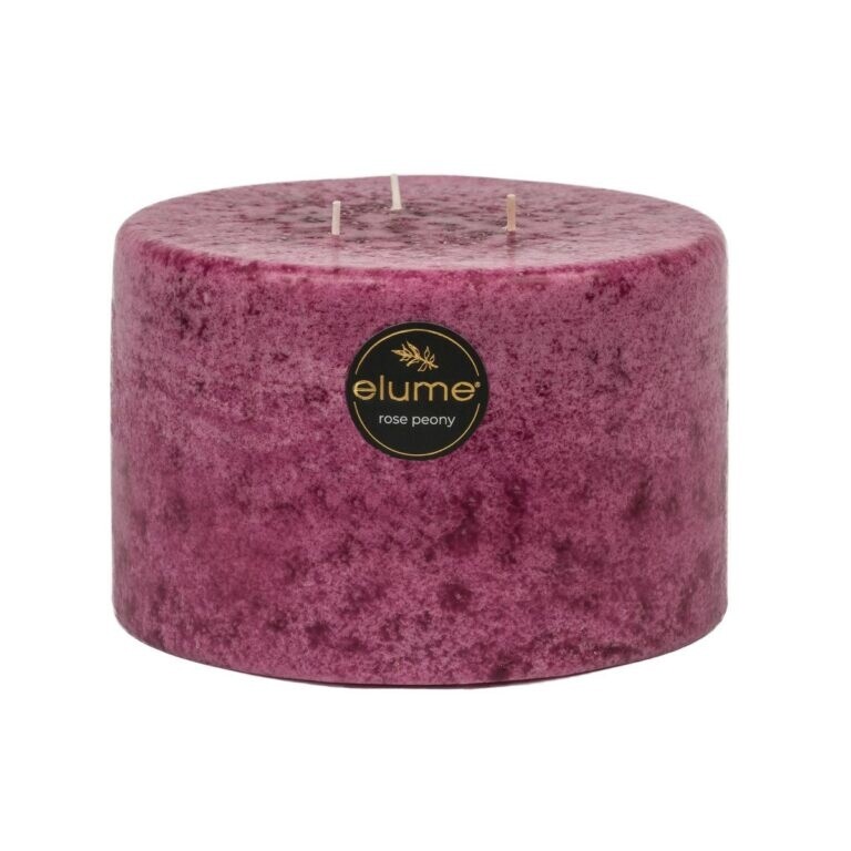 Rose Peony 3 Wick