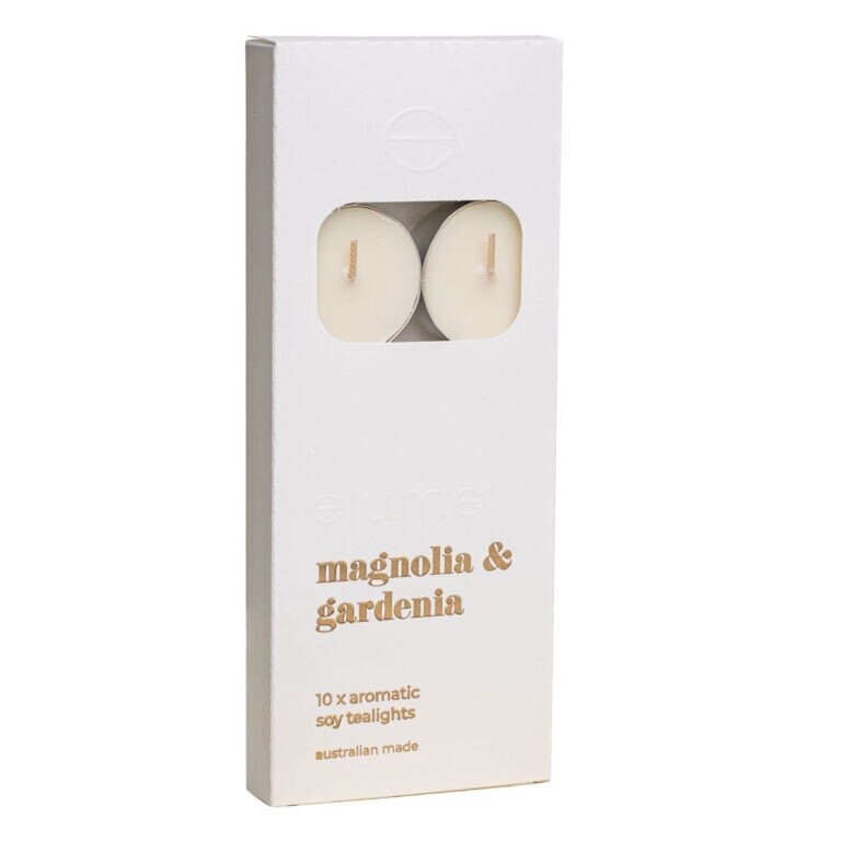 MAGNOLIA &amp; GARDENIA TEALIGHTS