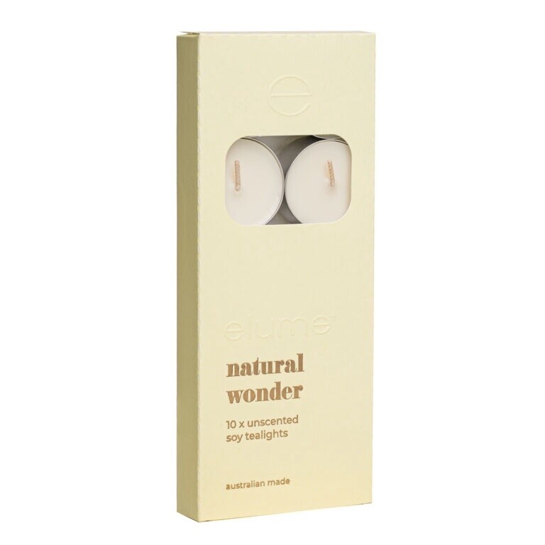 NATURAL WONDER TEALIGHTS