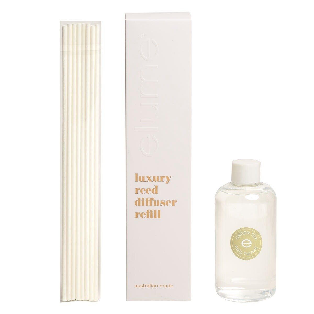 GREEN TEA &amp; THYME REED DIFFUSER REFILL - (Discontinued)