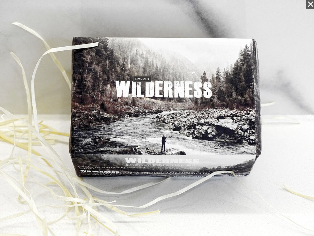 WILDERNESS - SHOWER &amp; SHAVING BAR