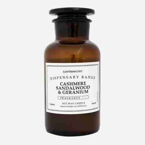 Dispensary –  Cashmere Sandalwood &amp; Geranium