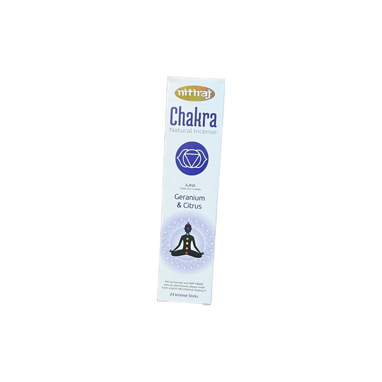 Nitiraj Ajna Third Eye Chakra Incense Sticks