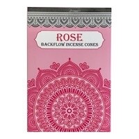 Backflow Incense Cones - Rose