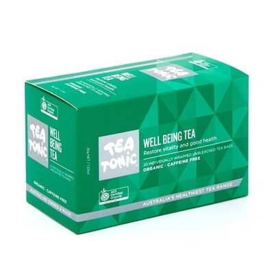 WELL BEING TEA - BOX 20 TEABAGS