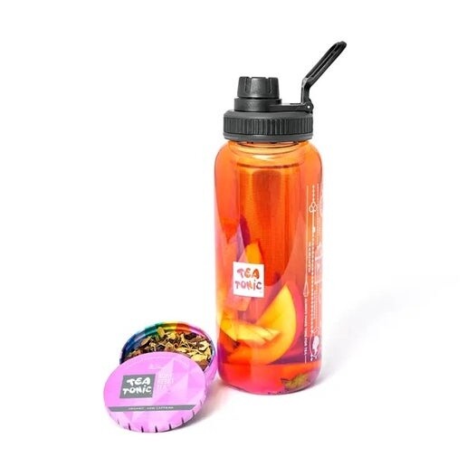 Glass Tea Bottle 1L, Flavour: Body Rest