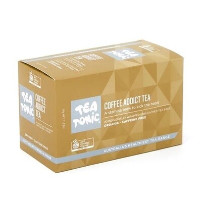 COFFEE ADDICT TEA - BOX 20 TEABAGS