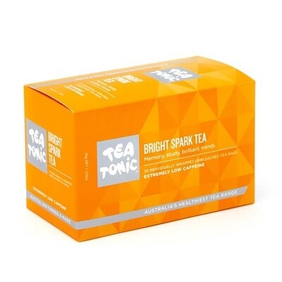 BRIGHT SPARK TEA - BOX 20 TEABAGS