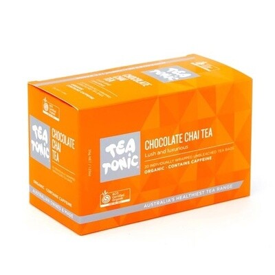 CHOCOLATE CHAI TEA - BOX 20 TEABAGS