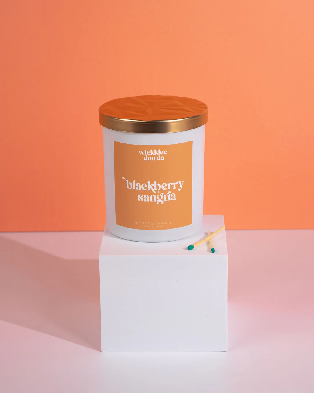Blackberry Sangria Soy Candle | Large