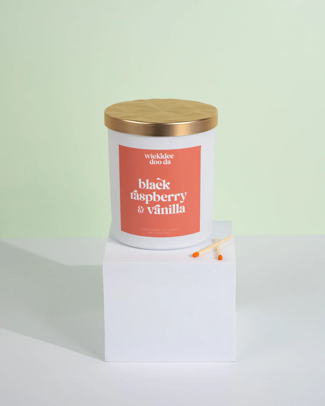 Black Raspberry &amp; Vanilla Soy Candle | Large