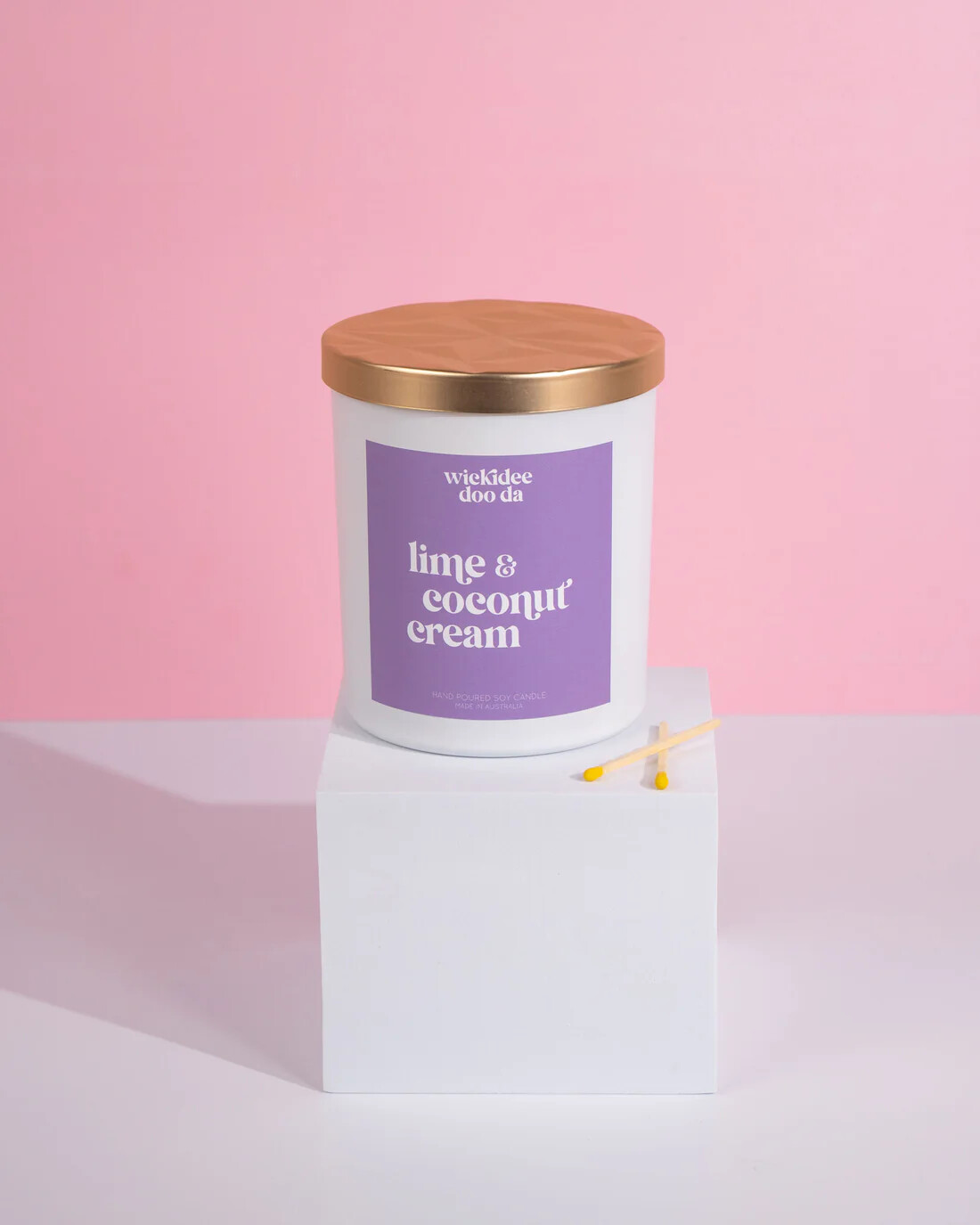 Lime &amp; Coconut Cream Soy Candle | Large