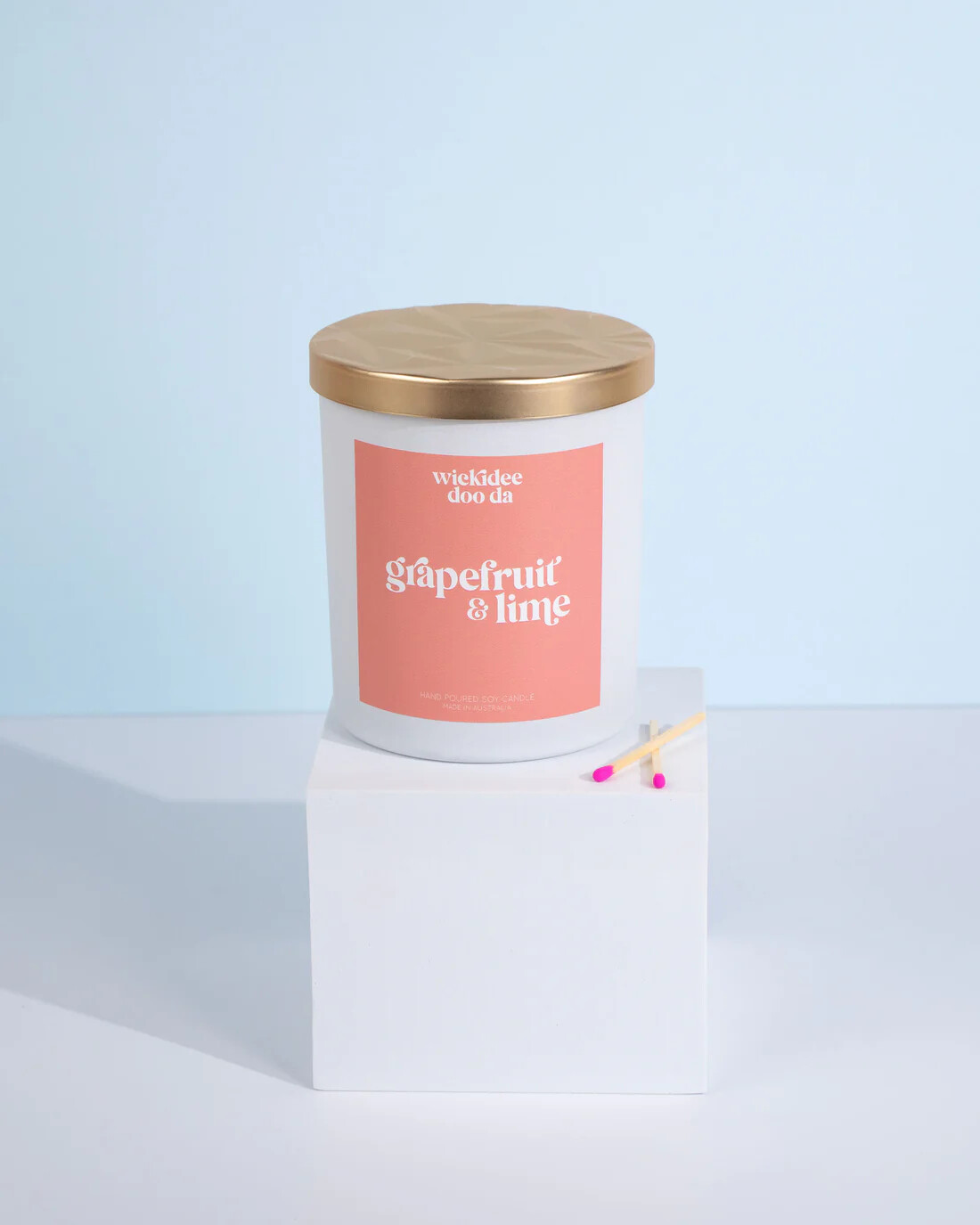 Grapefruit &amp; Lime Soy Candle | Large