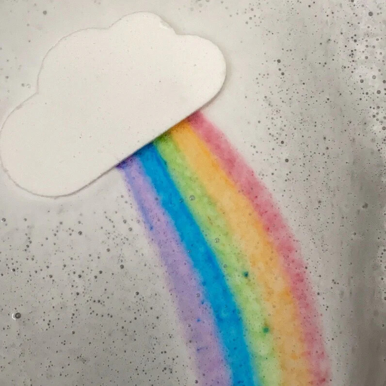 Bath Bomb - Rainbow Cloud