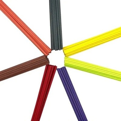 20cm Coloured Fiber Diffuser Sticks
