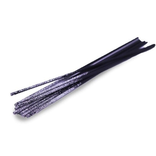 Replacement Reed Sticks Black / Silver Glitter - 220mm