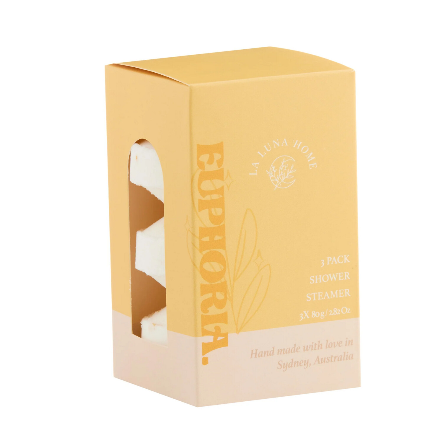 Euphoria Essential Oil Shower Steamer 3 Pack
