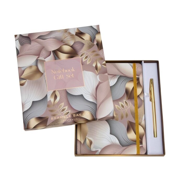 Notebook &amp; Pen Set- Musk &amp; Gardenia