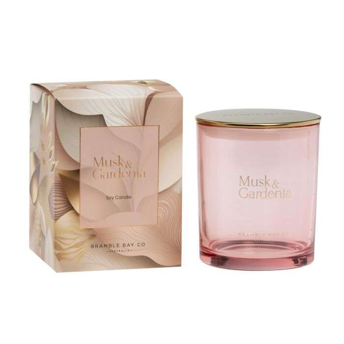 Musk and Gardenia Candle