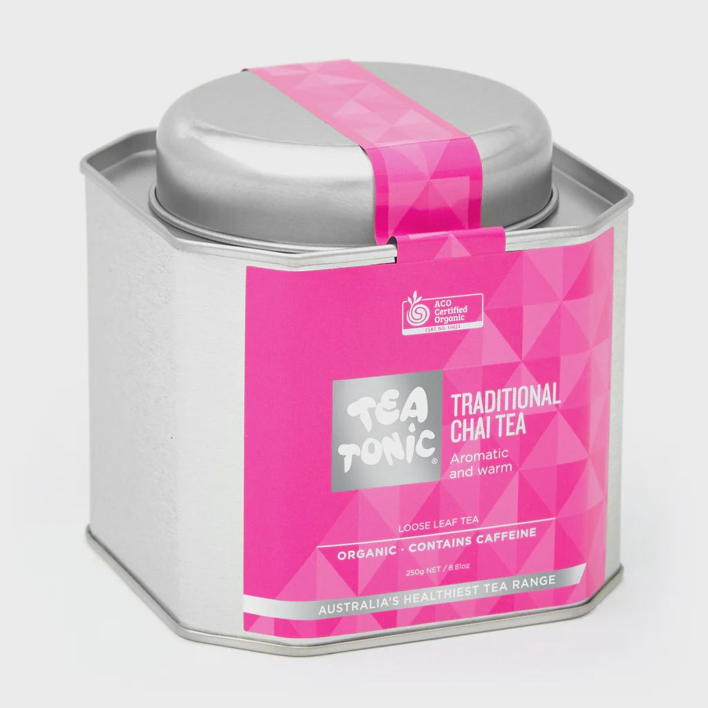 TRADITIONAL CHAI TEA - TIN LOOSE LEAF