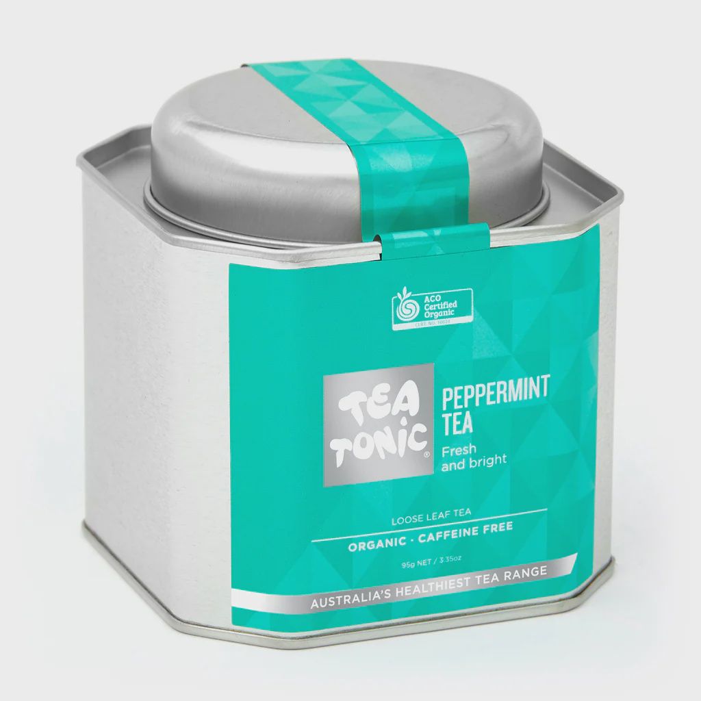 PEPPERMINT TEA - TIN LOOSE LEAF