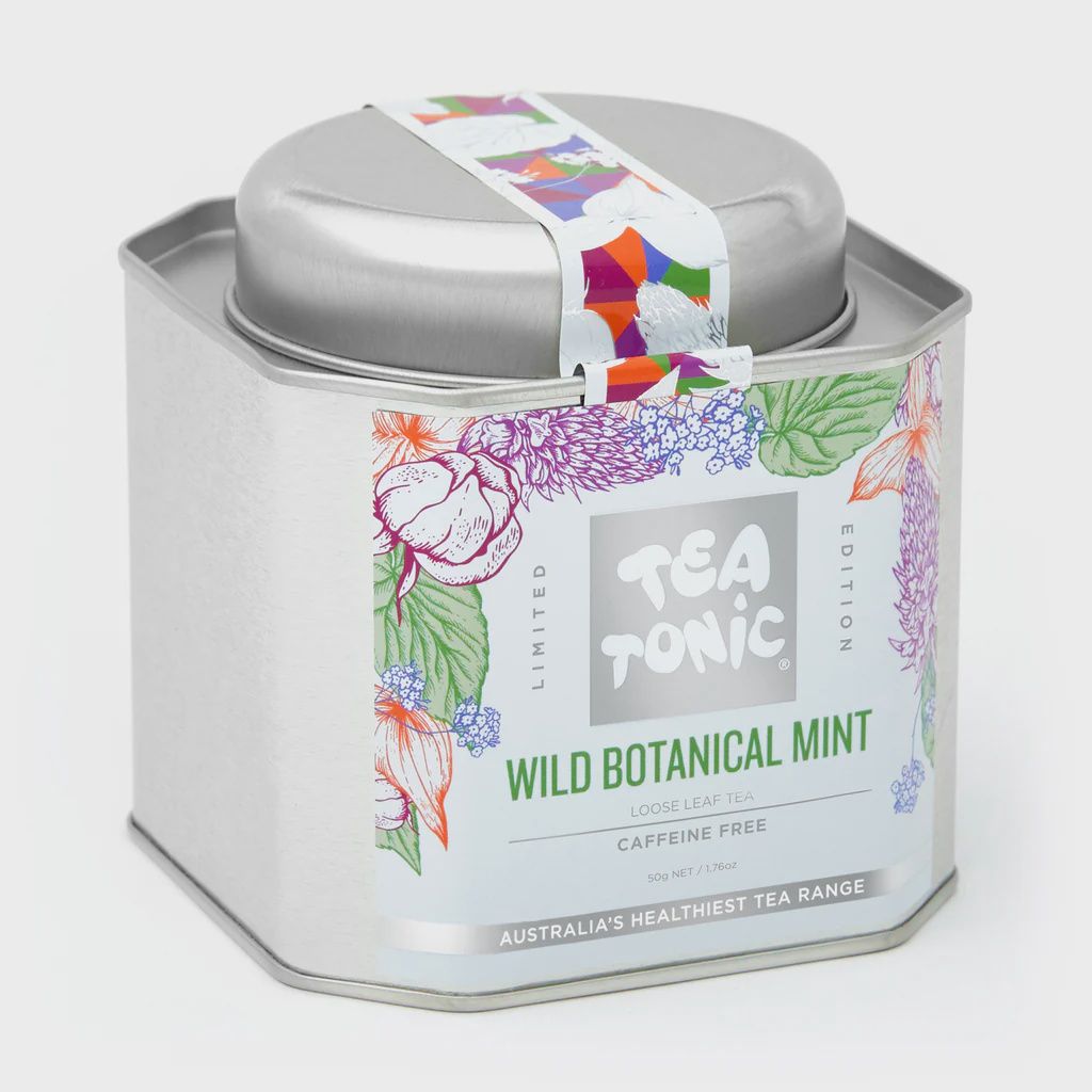 WILD BOTANICAL MINT TEA - TIN LIMITED EDITION, LOOSE LEAF