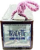 TRADETTE:   SOAP-ON-A-ROPE, Fragrance: Sweet As