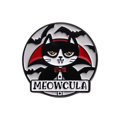 Premium Kawaii Pin - Meowcula