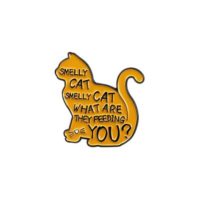 Premium Kawaii Pin - Smelly Cat