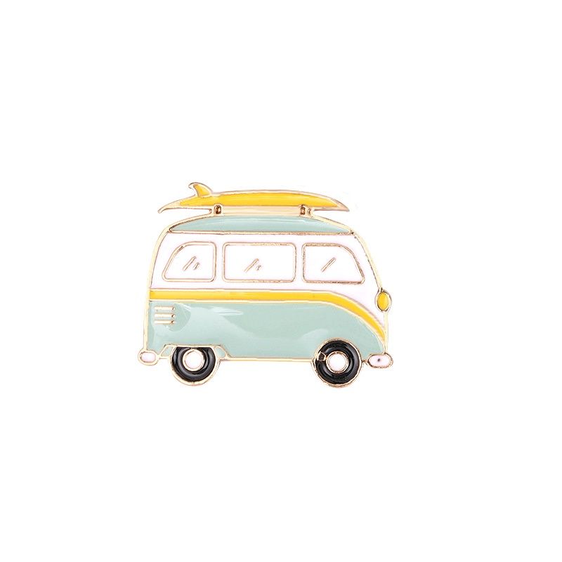 Premium Kawaii Pin - Surf Combi