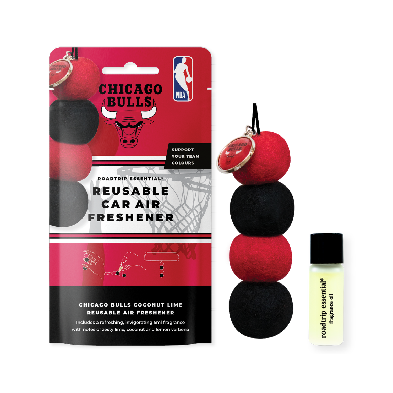 Chicago Bulls NBA Smelly Balls Set